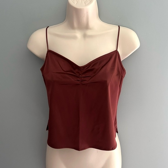 Abercrombie & Fitch Tops - 🌷 Abercrombie & Fitch Rust Cropped Tank Top Size XS NWT